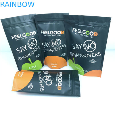 Logo personnalisé imprimé sac fermeture à glissière anti-odeur sacs d'emballage en plastique étanches