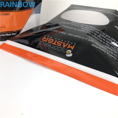 Matte papier d'aluminium Stand Up Pouch Fermeture à glissière Gravure Impression de couleur personnalisée