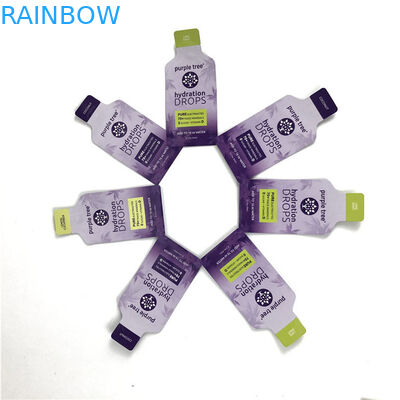 10 couleurs personnalisé Mat Foil d'aluminium Stand Up Pouch Ziplock Doypack sac pour la nourriture