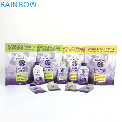 10 couleurs personnalisé Mat Foil d'aluminium Stand Up Pouch Ziplock Doypack sac pour la nourriture