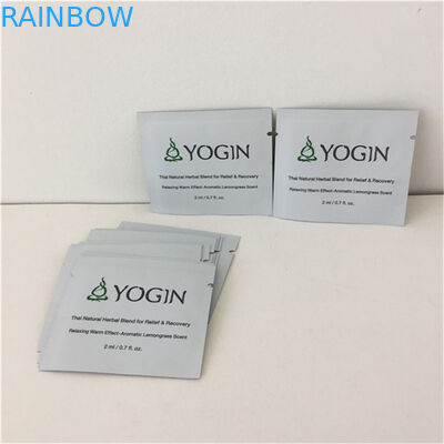 Sac scellé à trois côtés écologique Mylar avec fermeture à glissière