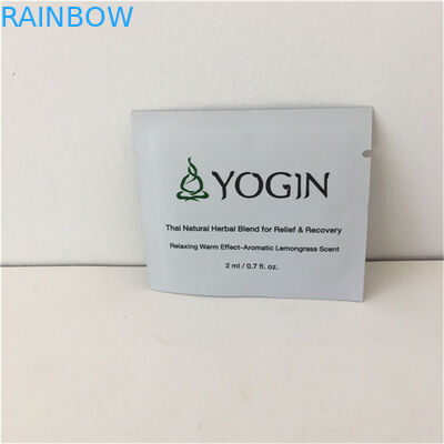 Sac scellé à trois côtés écologique Mylar avec fermeture à glissière