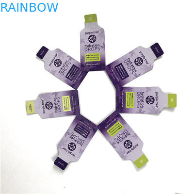 Logo personnalisé à chaud Finition brillante Taille et conception personnalisées Besoins de papier d'aluminium Mylar Doypack