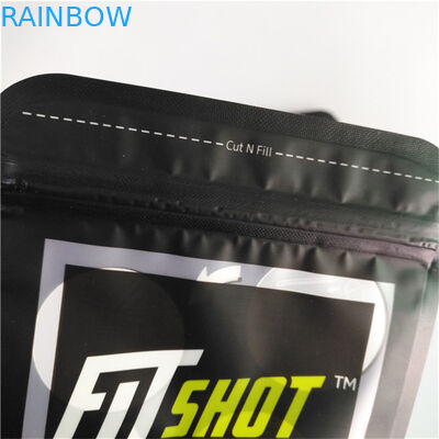 Accepté jusqu'à 10 couleurs Disponible stockage étanchéité thermique étanchéité à l'humidité feuille d'aluminium stratifiée Mylar sachets