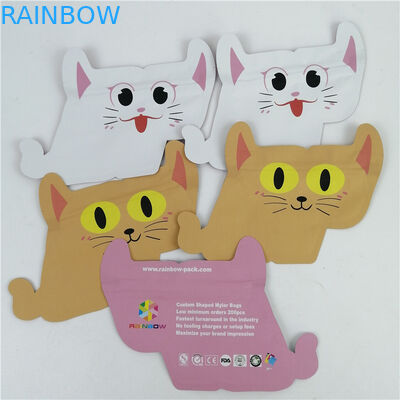 Logo personnalisé de haute qualité imprimé Emballage de forme spéciale avancée Sac à sacs en plastique