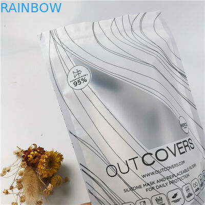 Taille personnalisée et besoins de conception avec logo privé Fermeture à glissière en plastique debout Fermeture à glissière Packaging Bag Packs