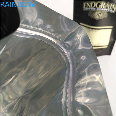 Stockage Logo personnalisé imprimé sac fermeture à glissière verrouillable sac à café en plastique