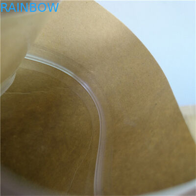 Lisse Prix approprié Feuille d'aluminium Taille personnalisée et besoins de conception Poches debout avec fermeture à glissière