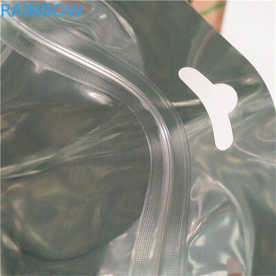 Matériau d'emballage alimentaire Foil d'aluminium étanche à l'humidité Poches debout pour sacs à collations Emballage avec fermeture à glissière