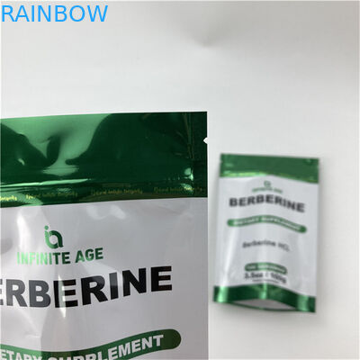 Vente en gros sur mesure imprimé debout poche vide assurance de la qualité emballage Mylar sacs en papier d&#039;aluminium avec encoche déchirante