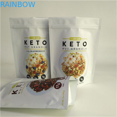 Chine fournisseur Impression de conception personnalisée Taille et conception personnalisées Besoins de sacs debout avec fermeture à glissière Pour l'emballage alimentaire