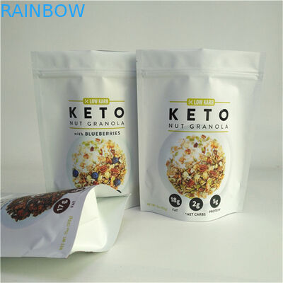 Chine fournisseur Impression de conception personnalisée Taille et conception personnalisées Besoins de sacs debout avec fermeture à glissière Pour l'emballage alimentaire