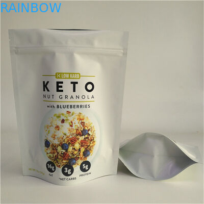 Chine fournisseur Impression de conception personnalisée Taille et conception personnalisées Besoins de sacs debout avec fermeture à glissière Pour l'emballage alimentaire