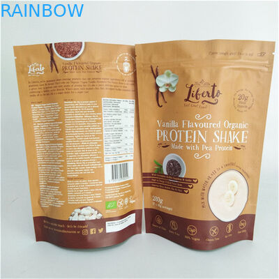 Sacs d'emballage pour collations en couleur MOPP VMPET PE Mat Finition noire étanche à l'humidité