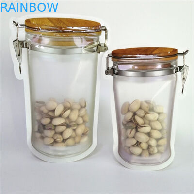 Sac d'emballage alimentaire en plastique recyclé en PE