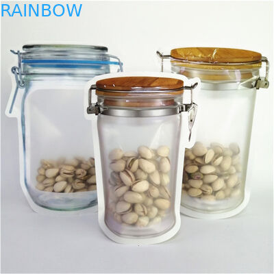 Sac d'emballage alimentaire en plastique recyclé en PE