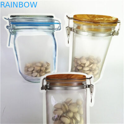 Sac d'emballage alimentaire en plastique recyclé en PE