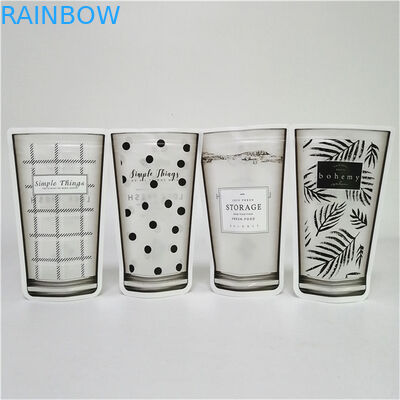 Taille personnalisée et conception Besoins de sac debout avec fermeture à glissière Mat finition en papier d'aluminium Mylar Doypack