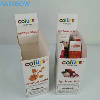 Boîtes d'affichage en carton à déchirer à chaud