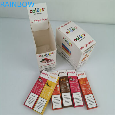 Boîtes d'affichage en carton à déchirer à chaud