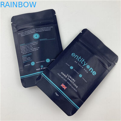 Logo personnalisé imprimé sac debout avec fermeture à glissière Mat finition en aluminium Mylar Doypack