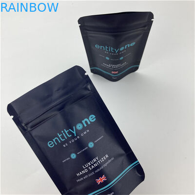 Logo personnalisé imprimé sac debout avec fermeture à glissière Mat finition en aluminium Mylar Doypack