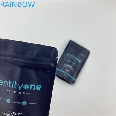 Logo personnalisé imprimé sac debout avec fermeture à glissière Mat finition en aluminium Mylar Doypack