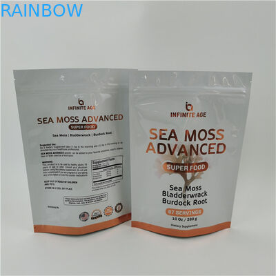 Accepté jusqu'à 10 couleurs disponibles ligne facile déchirure debout sac de poche étancheur thermique fermeture à glissière haut