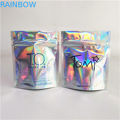 Matériau d'emballage alimentaire personnalisé étiquette privée fermeture à glissière étanche sac d'emballage