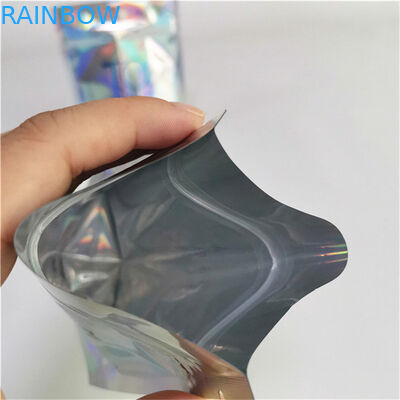 Matériau d'emballage alimentaire personnalisé étiquette privée fermeture à glissière étanche sac d'emballage