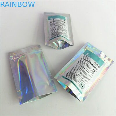 En gros Logo personnalisé Impression numérique Plastique PET Lisse Prix approprié Poches debout avec fermeture à glissière