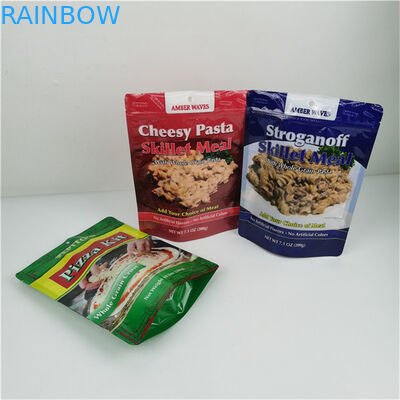 Meilleur vendeur de stockage écologique Logo personnalisé imprimé Stand Up Poche fermeture éclair plastique re-fermable