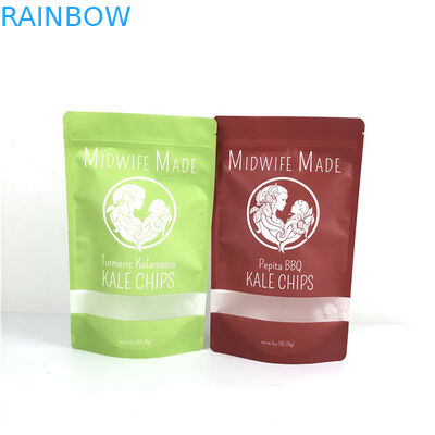 Emballage alimentaire Impression gravure Mylar Doypack avec fenêtre Eco-friendly et personnalisé