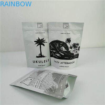 Impression colorée épaisseur personnalisée sac d'emballage anti-fuite sac pour grains de café