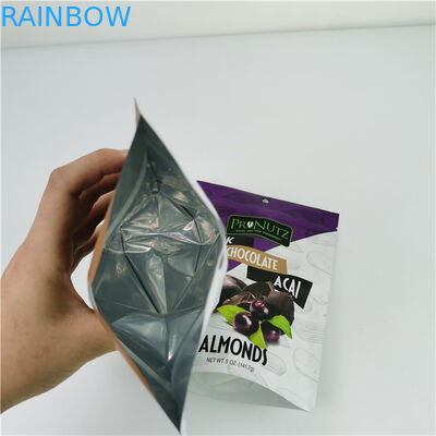 Impression numérique personnalisée PE Fermeture à glissière Poche écologique et serre à chaud