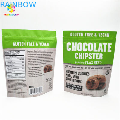 Sacs d'emballage alimentaire à l'odeur lisse et à l'épreuve de l'humidité Matériau en aluminium PE pour emballage de collations