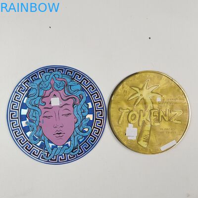 Sachets Mylar irréguliers 3.5g 7g avec fermeture éclair, impression intérieure, feuille d'aluminium, étanches aux odeurs, en plastique comestible