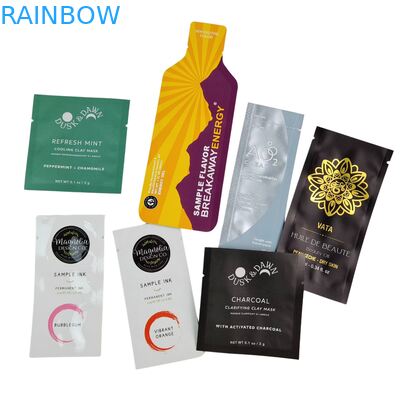 Sachet cosmétique pour soin de la peau Crème visage Lotion Nettoyage Échantillon de soin de la peau Emballage 1ml 2ml 5ml 10ml Sac en plastique