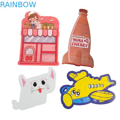 Des sacs Mylar irréguliers et ré-fermées à 3,5 g, à l'épreuve des enfants, imprimés numériquement en PET, emballage à fermeture à glissière pour biscuits gommés comestibles