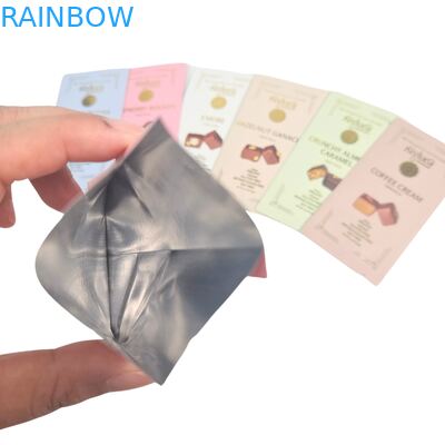 Impression personnalisée recyclable petit qualité alimentaire thermoscellable épais coloré nourriture noix sac cookie paquet collation sacs emballage