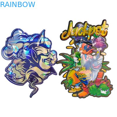 Sachets Mylar Doypack Découpés pour Cookies Cali 3.5g 7g 14g 28g, Qualité Alimentaire, Brillant/Mat, Hermétiques, Ziplock