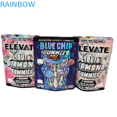 Des sacs Mylar pour les gommes à mâcher Holographique à l'odeur étanche