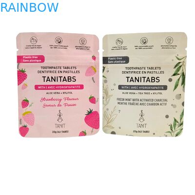 Sachet cosmétique en papier d'aluminium sur mesure 5 ml-20 ml Emballage à étanchéité thermique