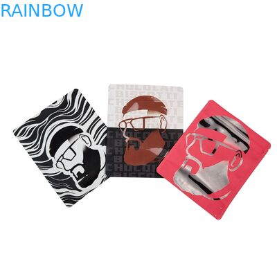 Sacs alimentaires Mylar imprimés sur mesure à l'odeur résistante à la fermeture de 3,5 à 28 g