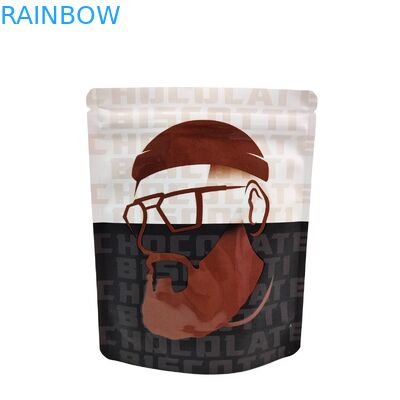 Sacs alimentaires Mylar imprimés sur mesure à l'odeur résistante à la fermeture de 3,5 à 28 g