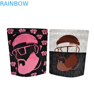 Sceaux thermiques réutilisables 3,5 g 1 oz Mylar sac fermeture à glissière Stand-up papier d'aluminium à l'odorat Cali stockage alimentaire Mylar sacs sur mesure imprimé