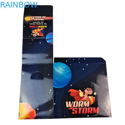 Affichage personnalisé au détail boîte en papier pliable 3,5 g pour le petit déjeuner Fruits secs instantanés Noix céréales céréales emballage alimentaire