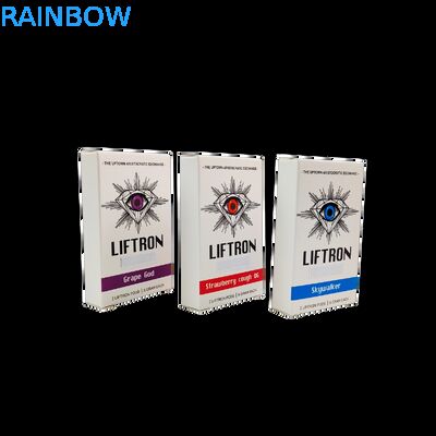 Boîte en papier kraft pliable biodégradable en relief de qualité alimentaire, emballage de stockage pour bougies