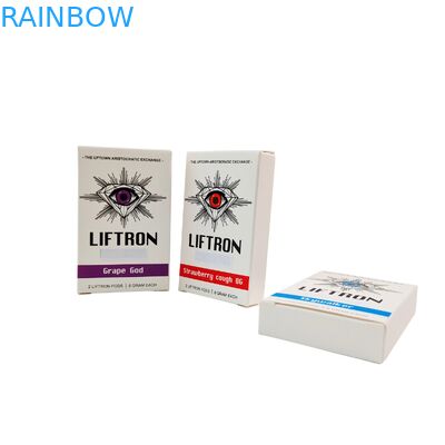 Boîte en papier kraft pliable biodégradable en relief de qualité alimentaire, emballage de stockage pour bougies