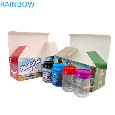 Custom 3.5g 7g Plastic Jar Soda Can Packaging Display Box With Labels Retail 3.5g Jar